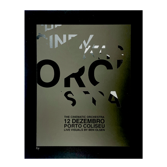 Limited Edition Black Shattered Logo Poster: Porto