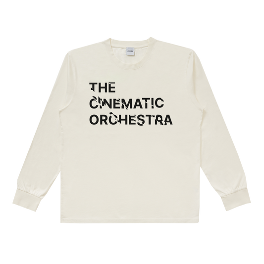 Cream Shattered Logo Shirt